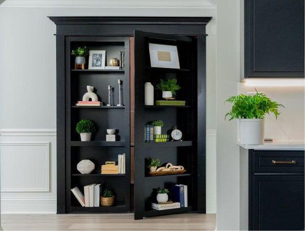 Bookcase French Door