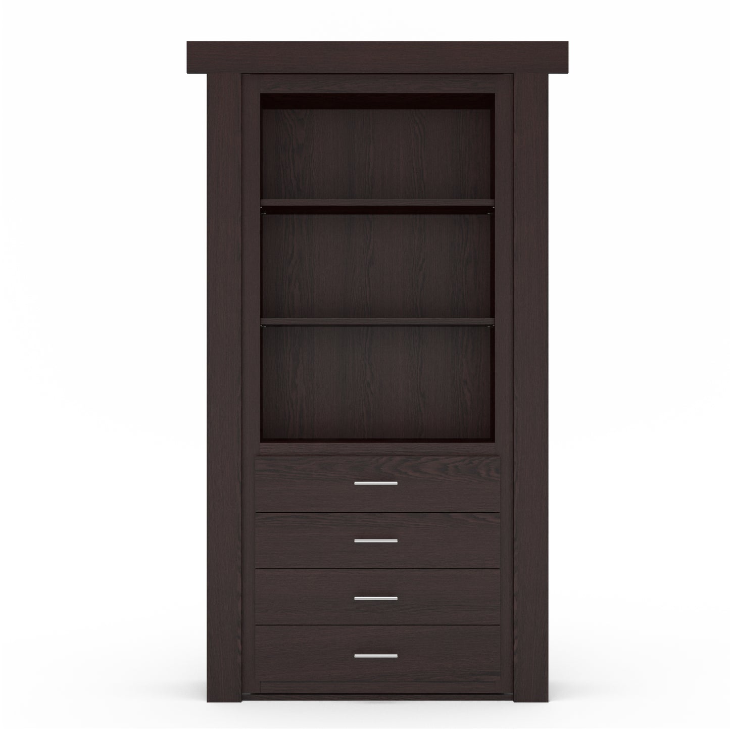 Hidden Flush Mount Oak Dresser Door - Murphy Door, Inc.