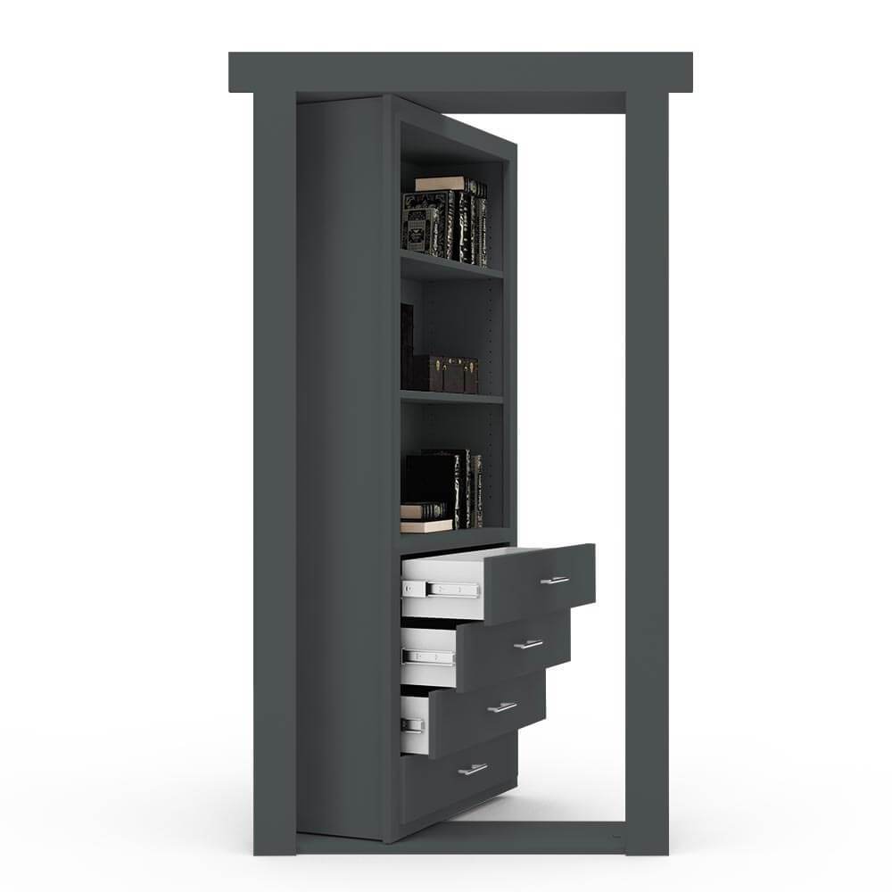 Hidden Flush Mount Paint Grade Dresser Door - Murphy Door, Inc.