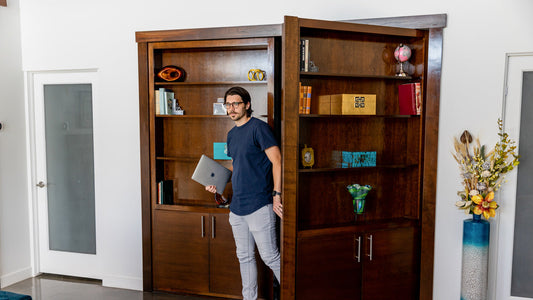 Hidden Double Door | Murphy Doors