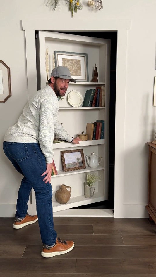 Hidden doors on a budget 🤔