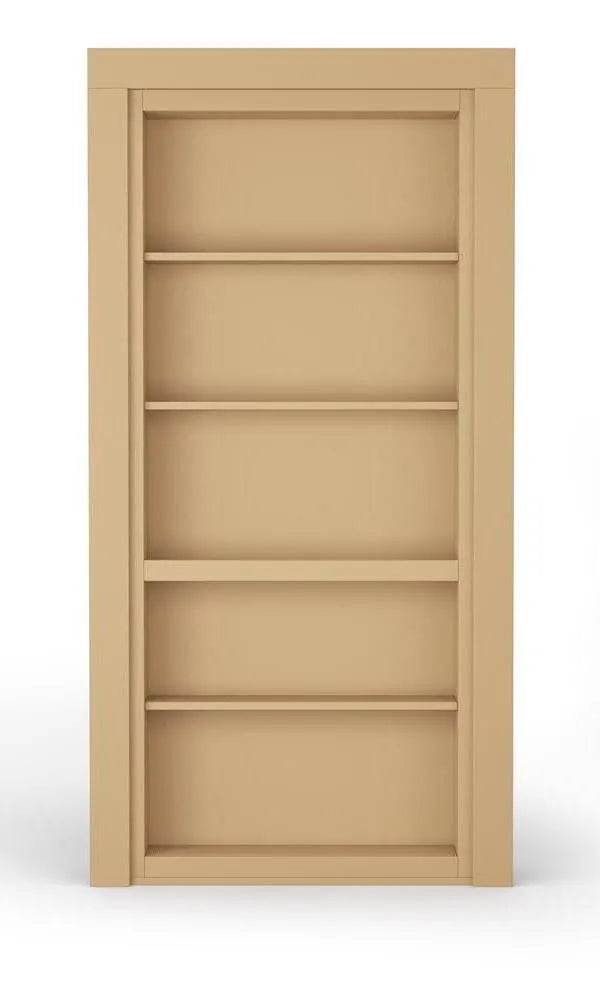 Traditional Single Bookcase - Murphy Door