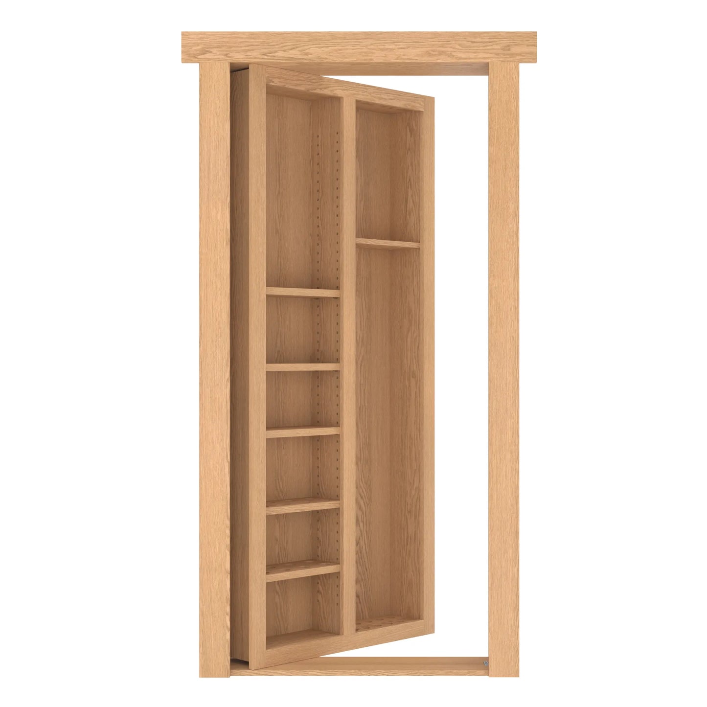 Hidden Door Pool Cue Rack