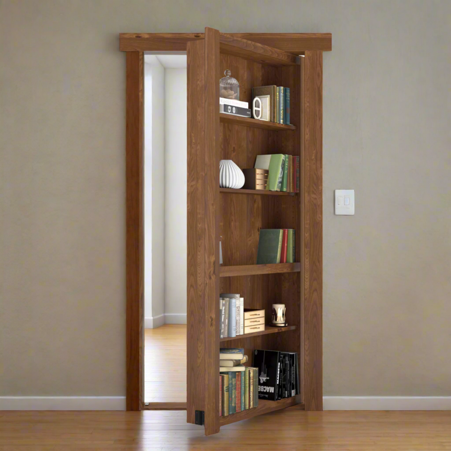 Murphy bookcase door by Murphy Door®