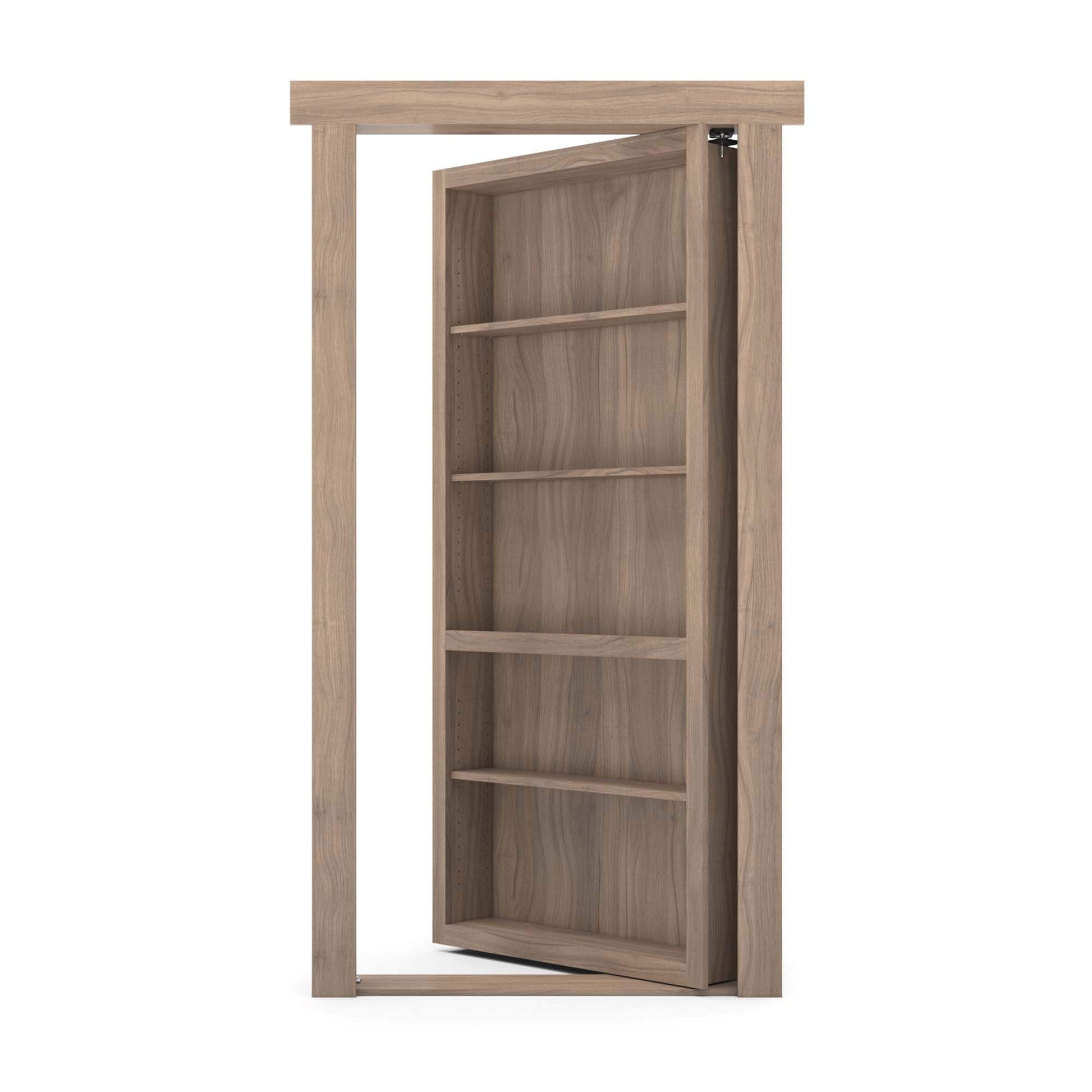 How to Create a Flush Mount Bookshelf Door: Easy DIY Guide