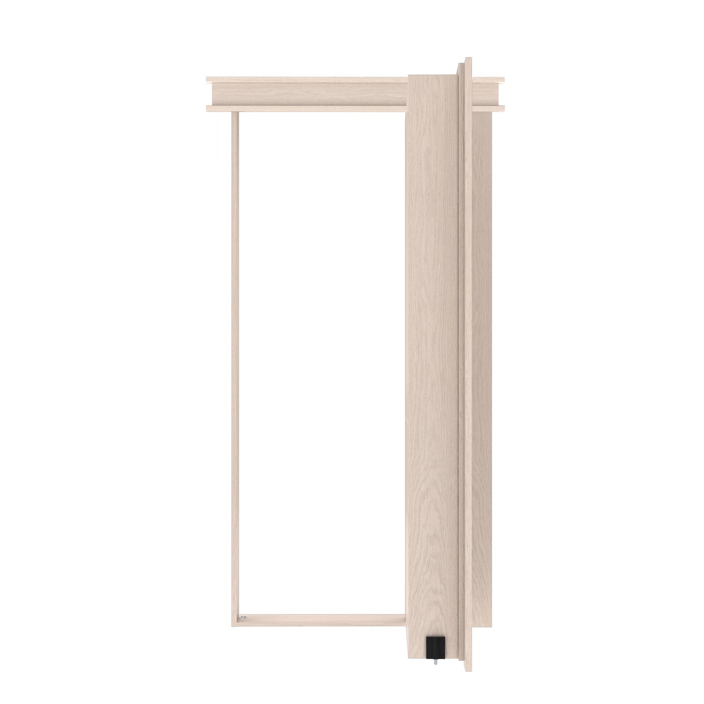Hidden Murphy Door - White Oak - Thick Shelves - AUTOMATIC - Murphy Door