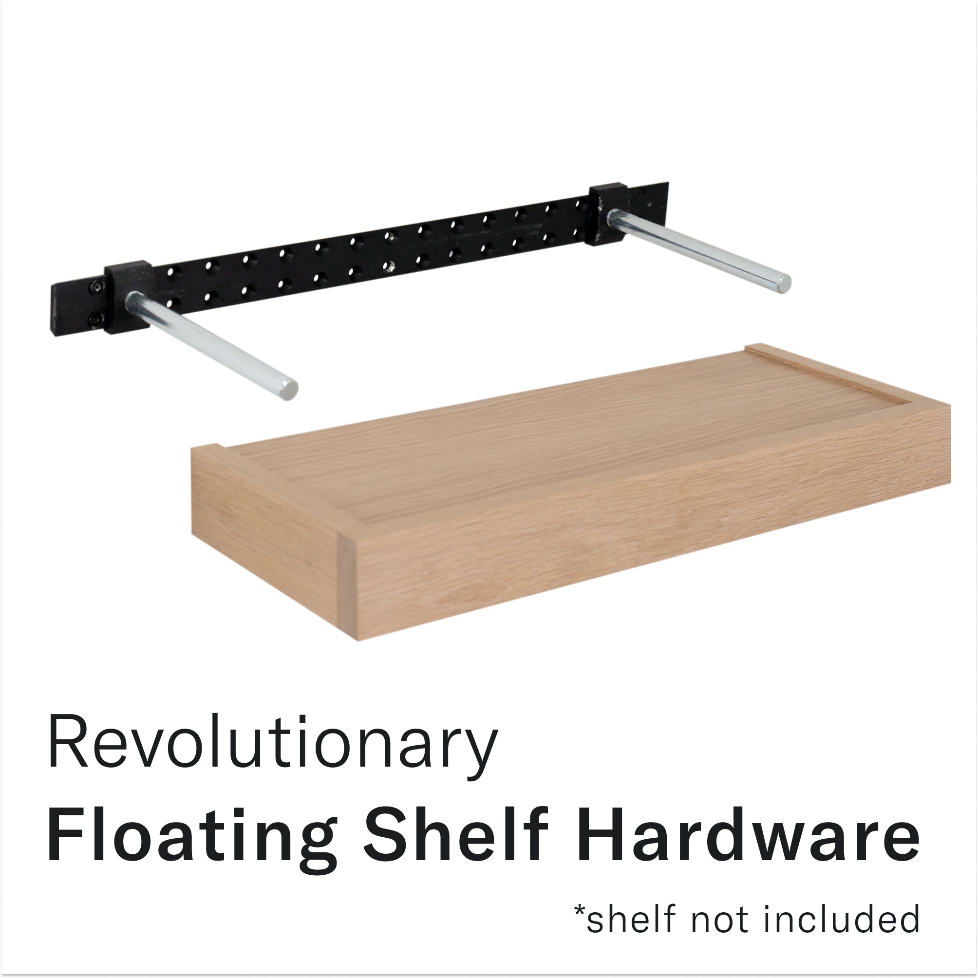 Floating Rach Adjustable Floating Shelf Hardware – Murphy Door®