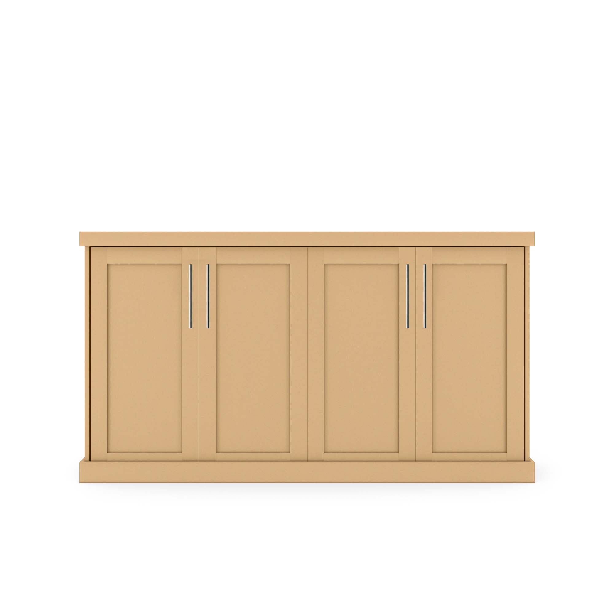 Horizontal Twin Murphy Bed - Side-Folding | Murphy Door