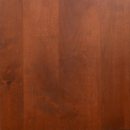 Murphy Door® Knotty Alder Veneer (Single Door), a warm reddish-brown wood panel for Flush Mount 2.0.