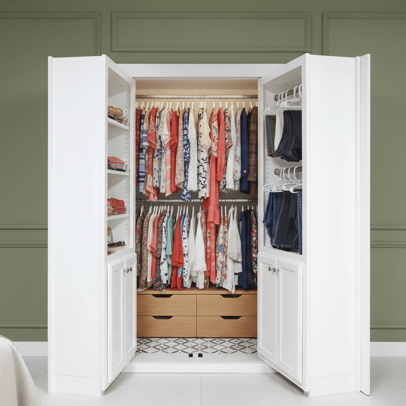French Door Mirror Closet Ideas & Solutions