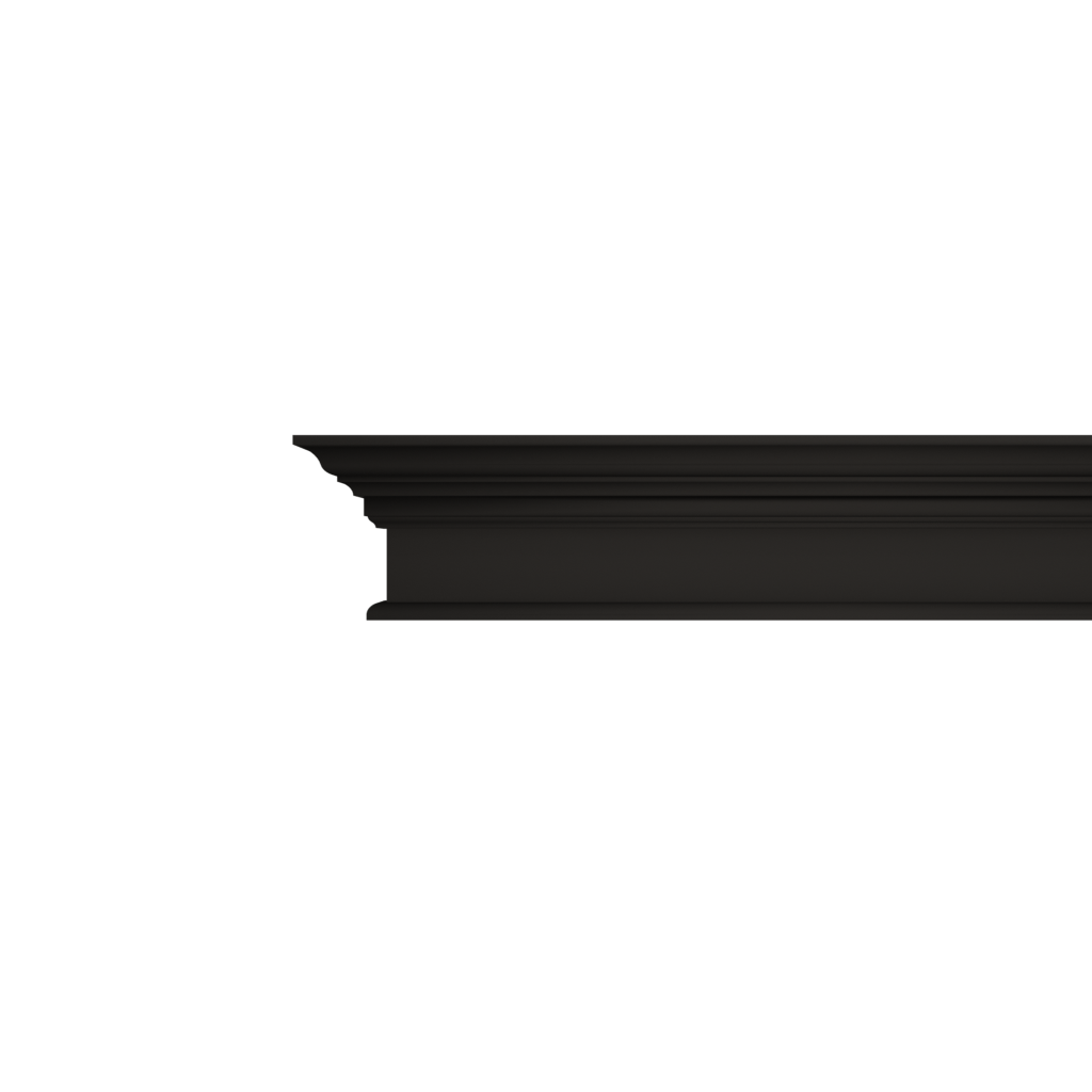 Crown Back Entablature (Paint Grade) (Single Door)