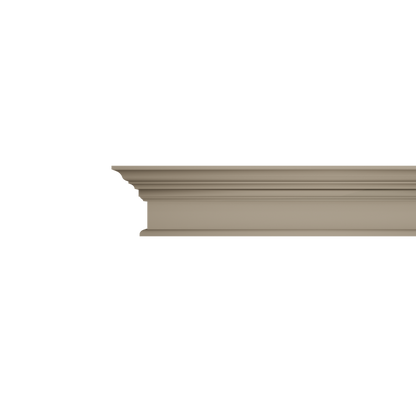 Crown Back Entablature (Paint Grade) (Single Door)