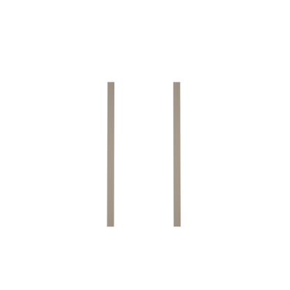 Fluted Back Casing (Paint Grade) (Single Door)