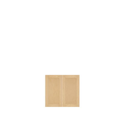 Murphy Door® light wood cabinet doors with raised panel design, featuring natural wood grain in a simple rectangular format.