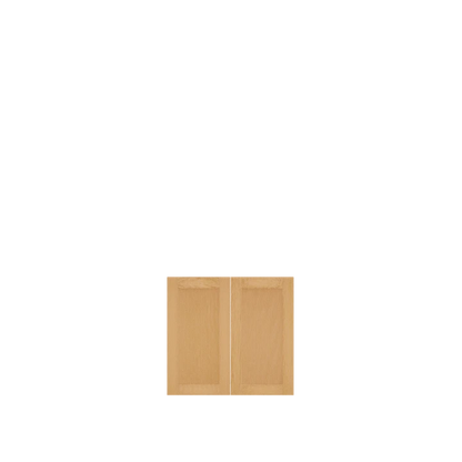 Murphy Door® light wooden cabinet doors featuring a simple rectangular panel design with natural wood grain finish.