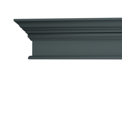 Crown Front Entablature (Paint Grade) (Single Door)