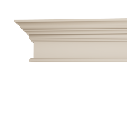 Crown Front Entablature (Paint Grade) (Single Door)