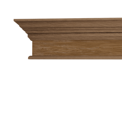 Crown Back Entablature (Veneer) (Single Door)