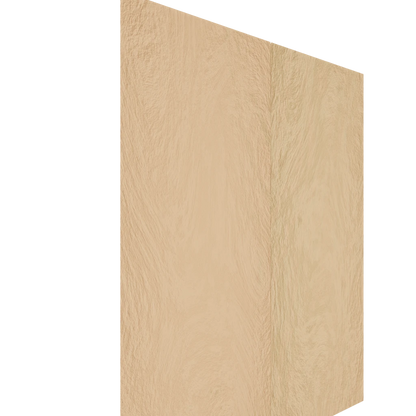 Murphy Door® Upper Inset Slab Cabinet Door (White Oak) (Single Door) with visible wood grain, Flush Mount 2.0 design.