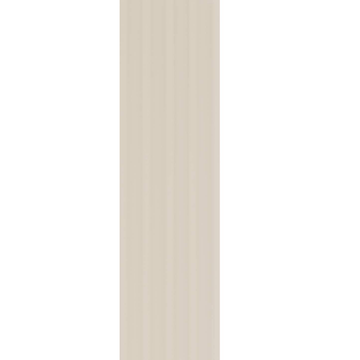 Fluted Back Casing (Paint Grade) (Single Door)