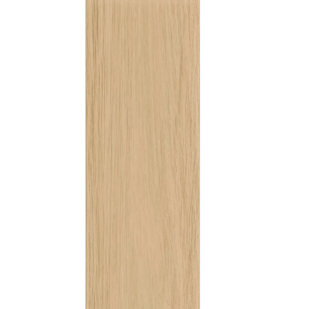 Detail of natural white oak wood grain for Fluted Front Casing