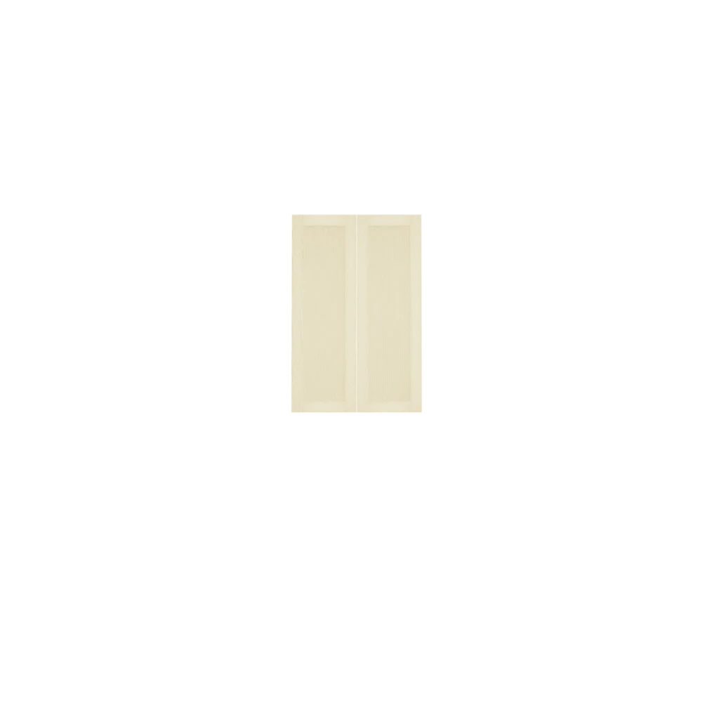 Murphy Door® Upper Inset Shaker Cabinet Door (White Oak) style (Single Door), Flush Mount 2.0 via MD Configurator.