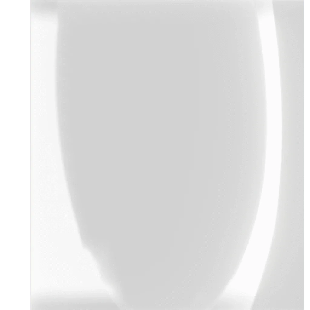 Abstract close-up of a smooth, bright white mirror backing, showing its reflective curved surface