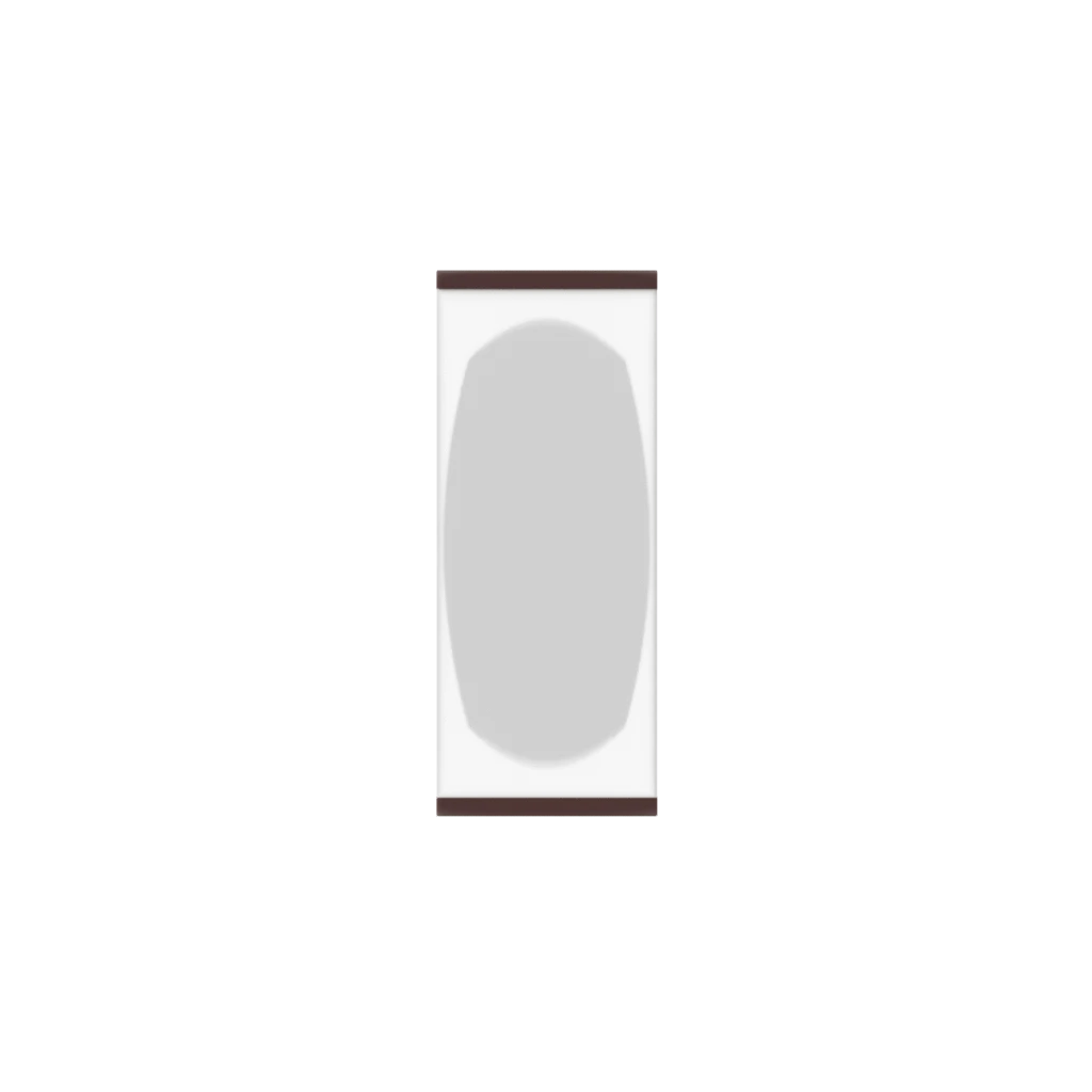 Murphy Door® Mirror Backing (Veneers) (Single Door) in light gray, for Flush Mount 2.0, shown in MD Configurator.