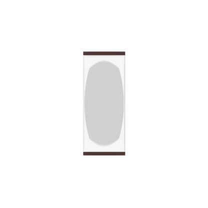 Murphy Door® Mirror Backing (Veneers) (Single Door) in light gray, for Flush Mount 2.0, shown in MD Configurator.