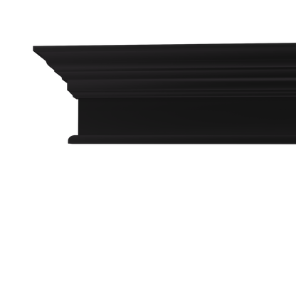 Crown Front Entablature (Paint Grade) (Single Door)