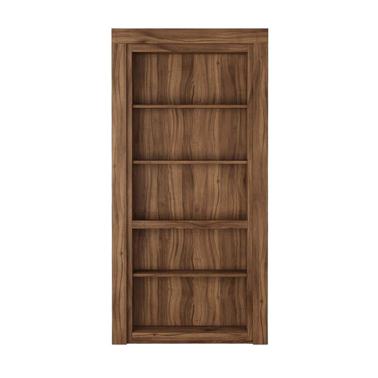 Traditional Single Bookcase - Murphy Door