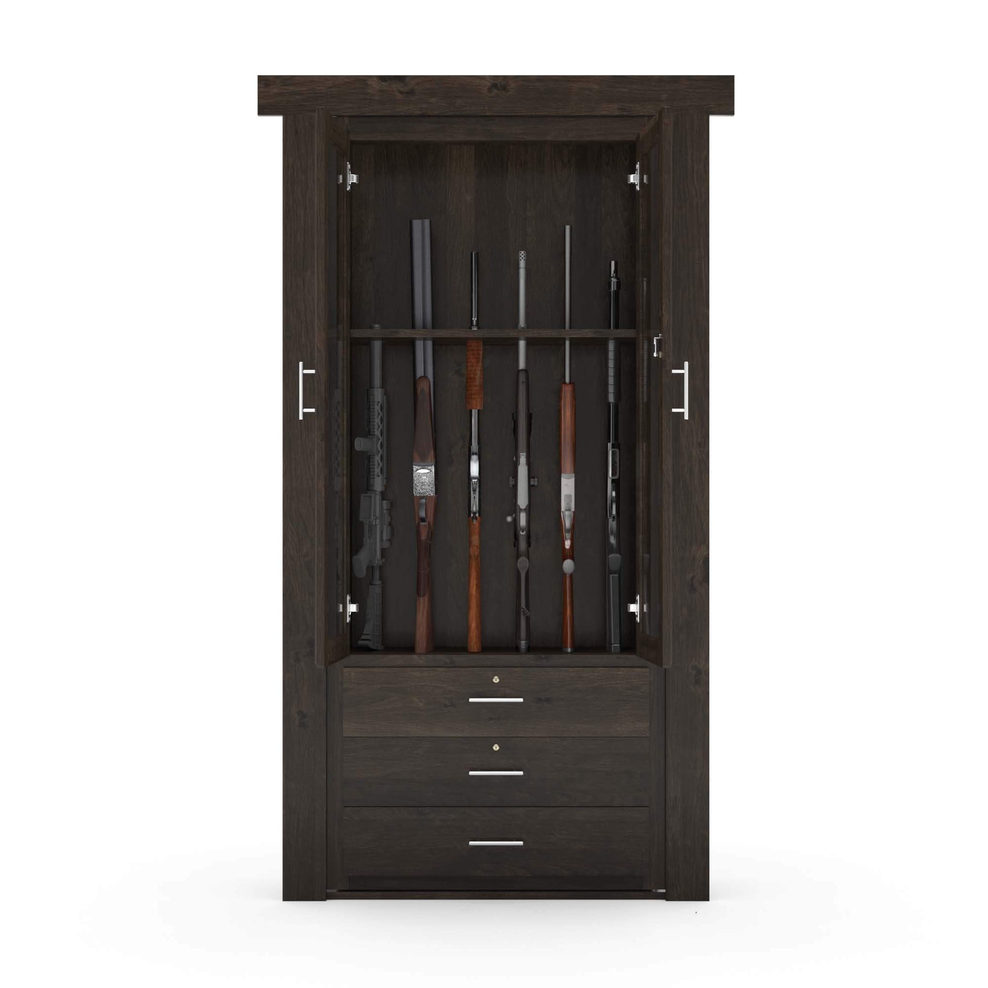 Hidden Gun Cabinet Door - Murphy Door