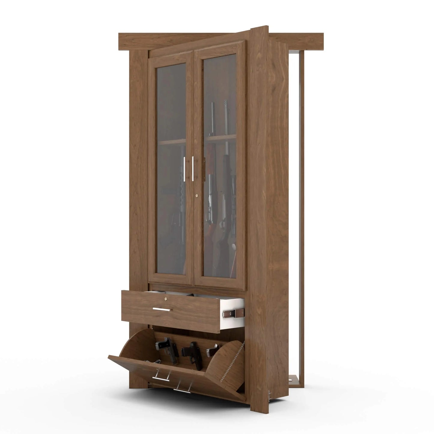Hidden Gun Cabinet Door