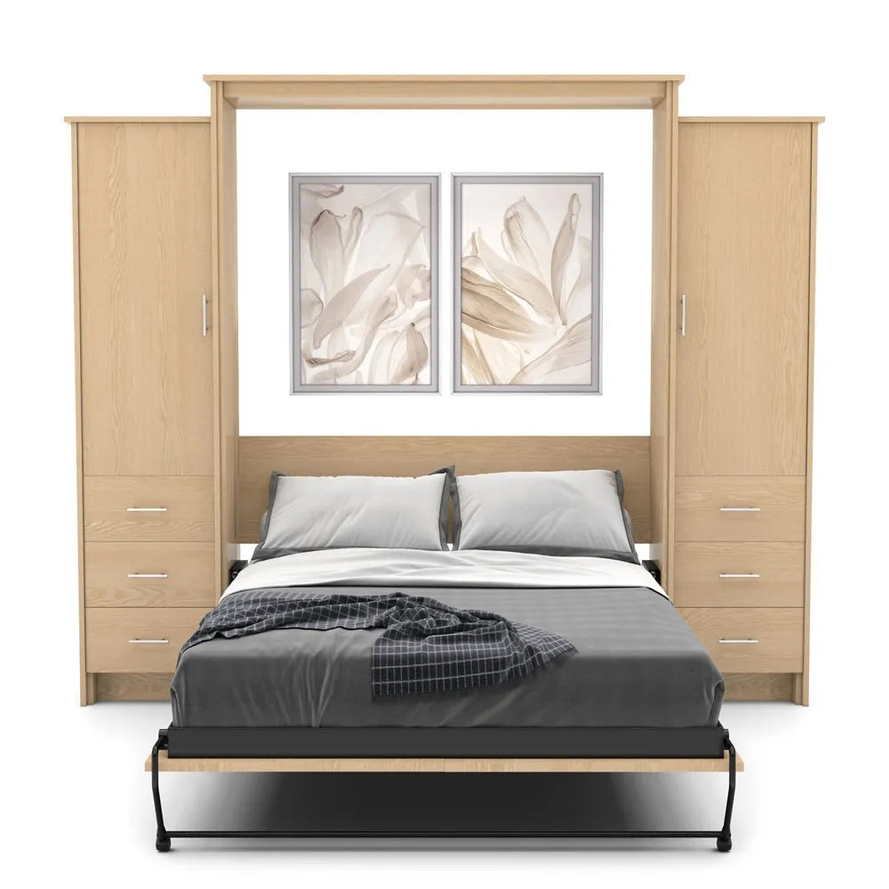 Murphy Bed - Left & Right Side Cabinets (Unassembled)