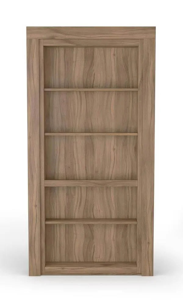 Traditional Single Bookcase - Murphy Door