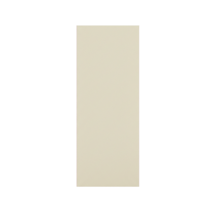 Murphy Door® Flat Backing (Paint Grade) (Single Door), a light beige rectangular panel, Flush Mount 2.0.