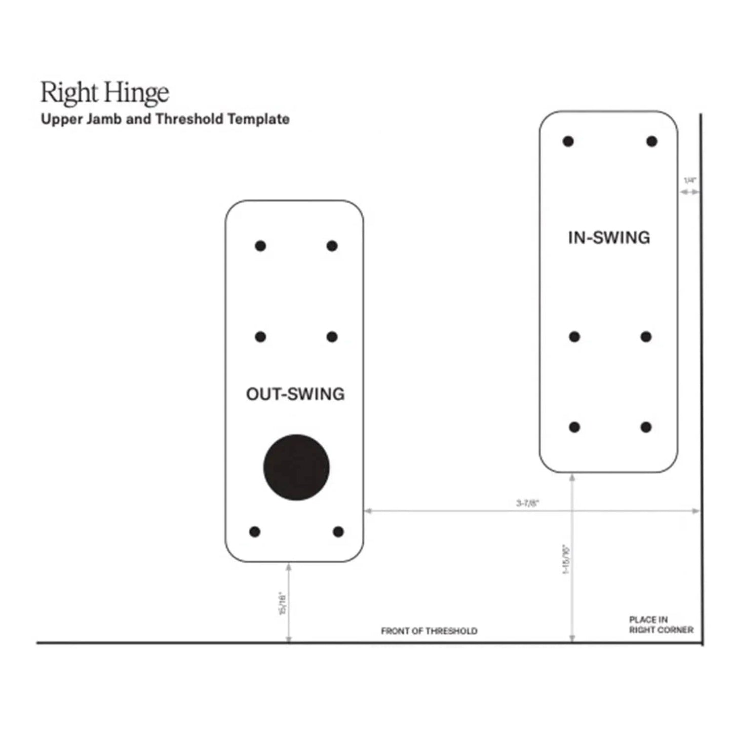 Hidden Door Hinges Flush Mount Kit Murphy Door