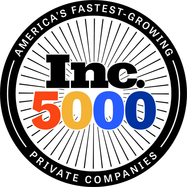 Inc. 5000 America's Fastest Growing Private Companies badge