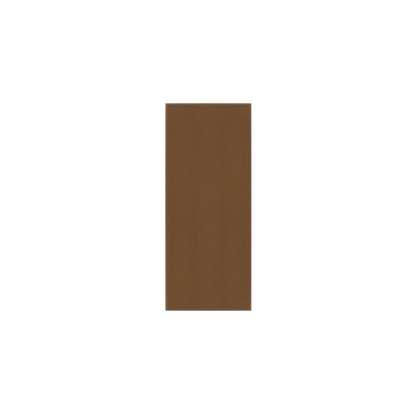 Murphy Door® brown hidden door paneling, vertically split into lighter and darker tones for a sleek look.
