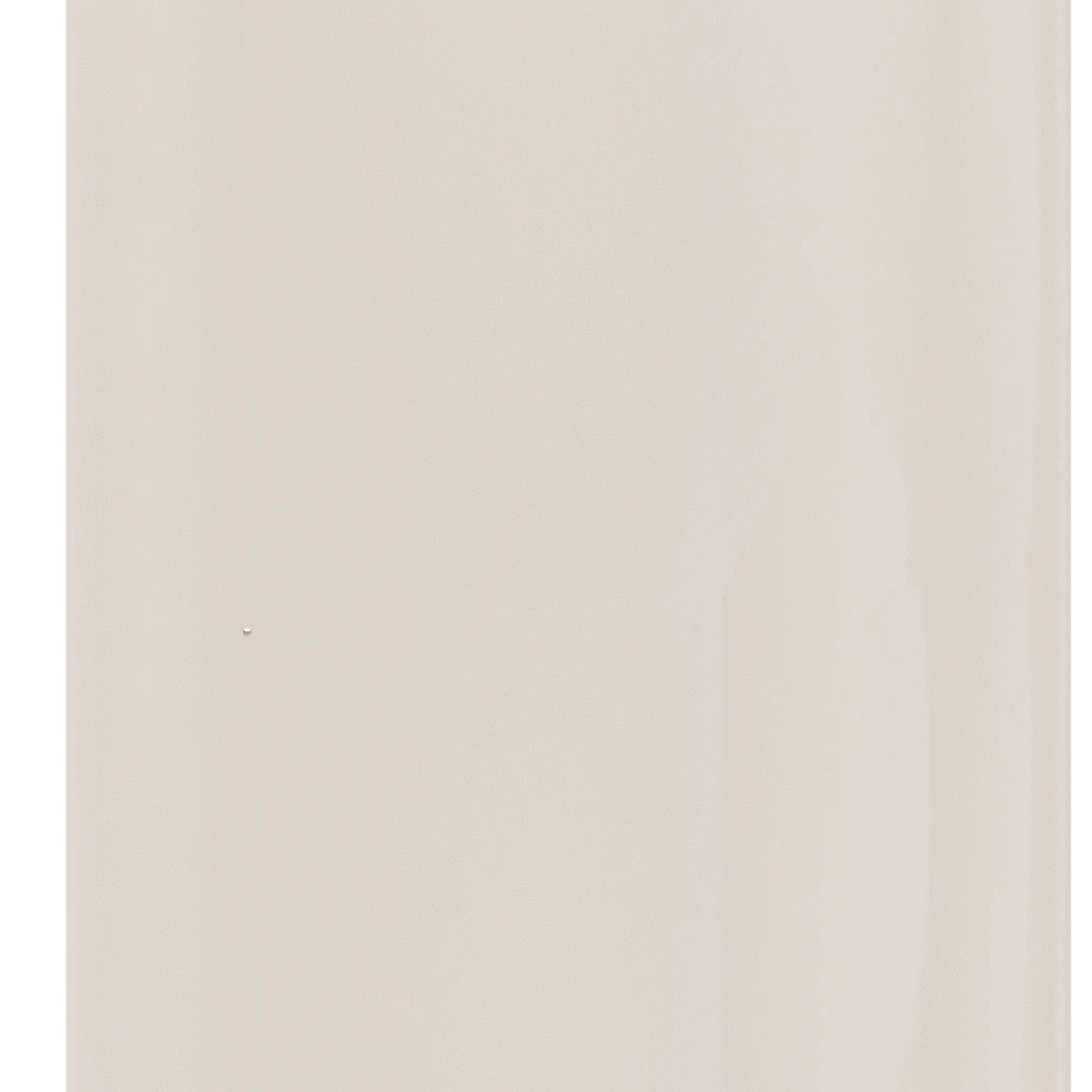 Smooth light beige wall, hinting at a closed Murphy Door® hidden door.