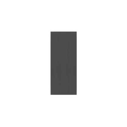 Dark gray Murphy Door® hidden door, sleek panel design.