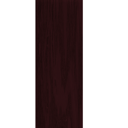 Murphy Door® dark mahogany wood door with vertical grain texture.
