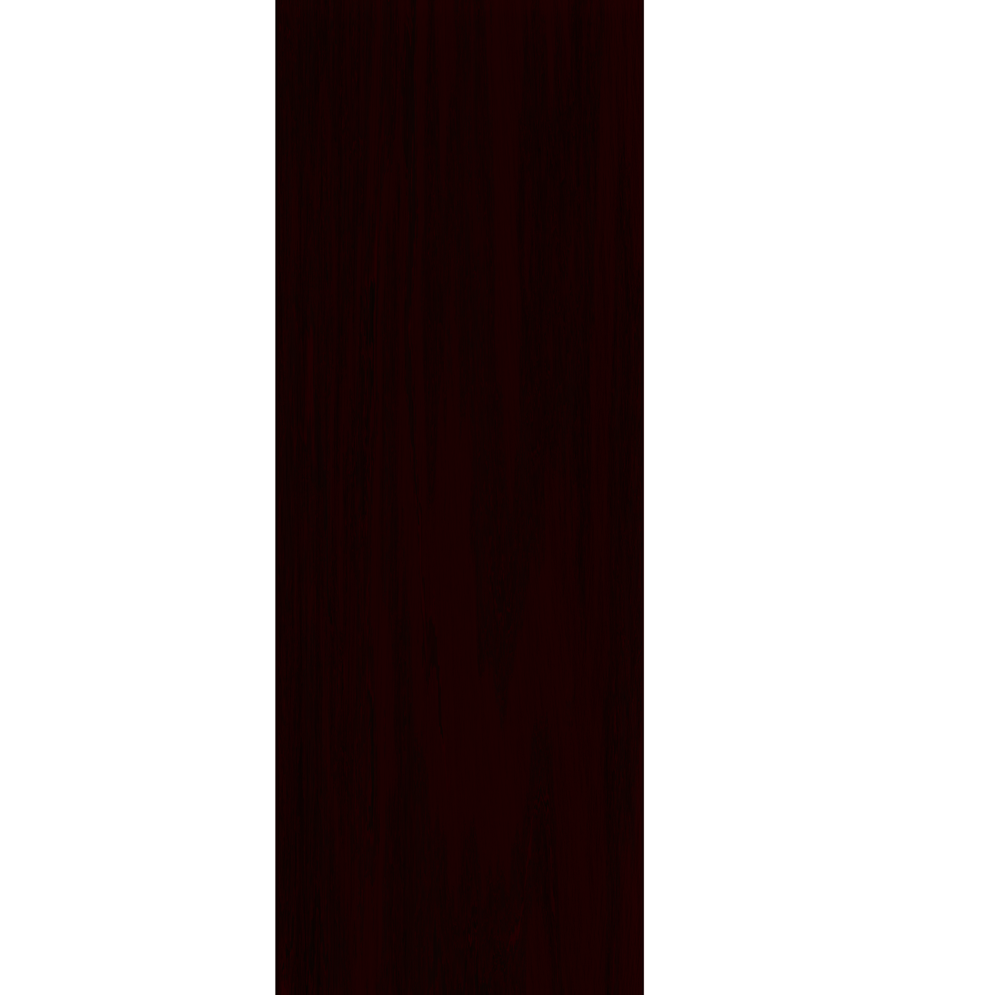 Murphy Door® dark red wood grain hidden door or wall panel.