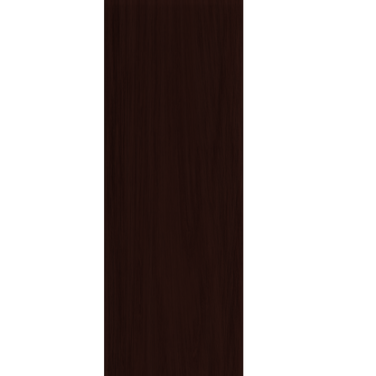 Murphy Door® dark reddish-brown wood panel with subtle vertical grain, suitable for a hidden door.
