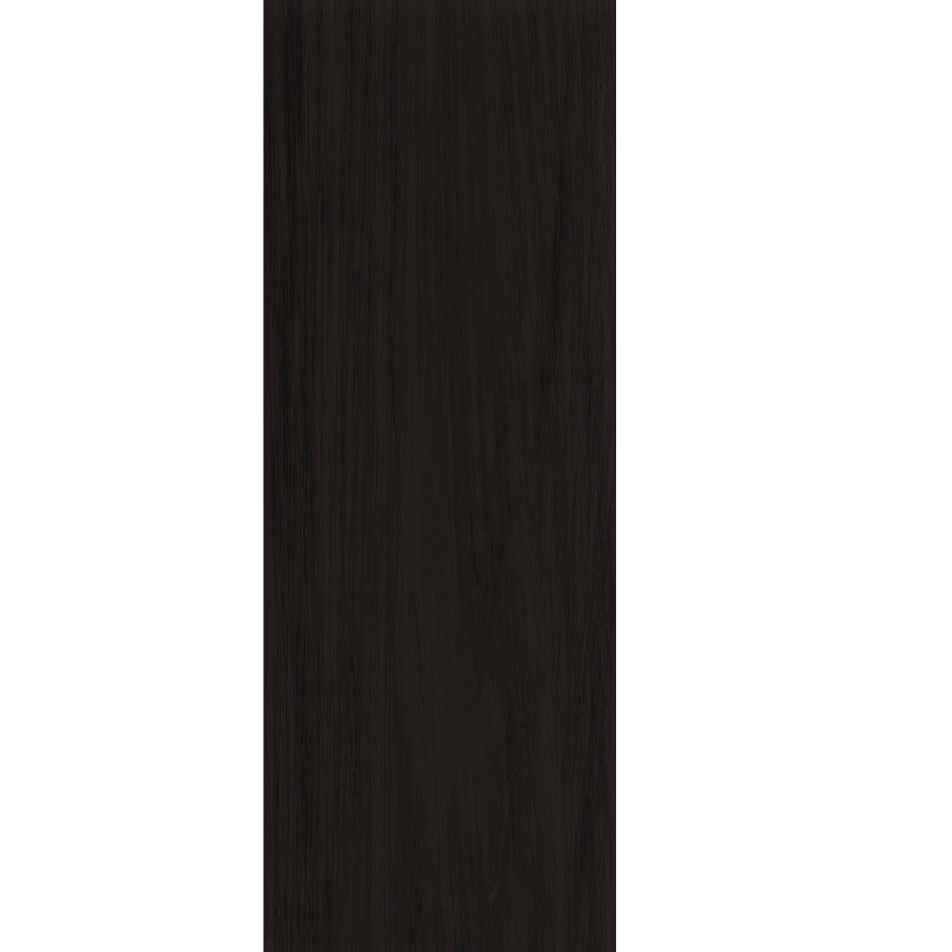 Murphy Door® dark wood hidden door with a uniform vertical grain texture.