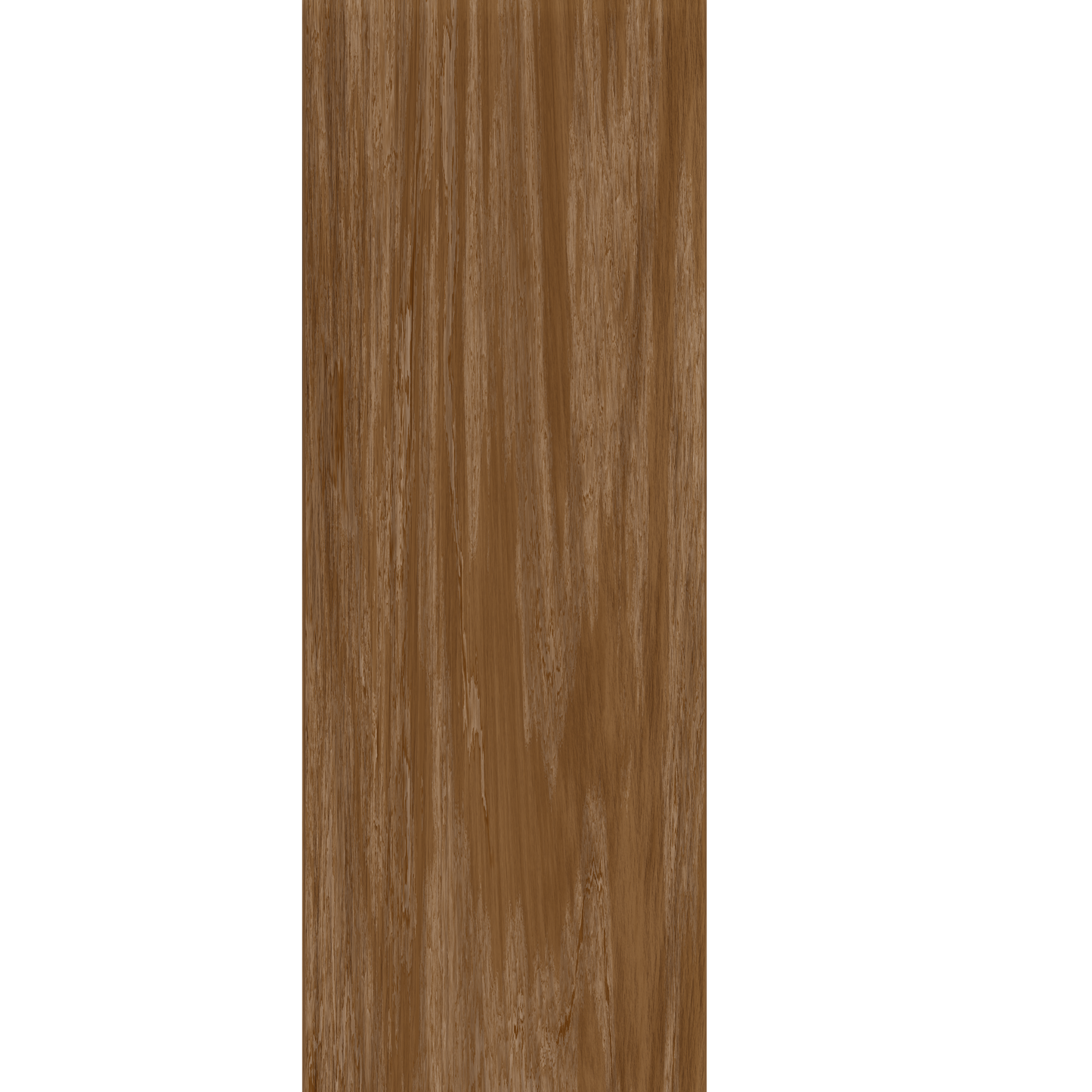 Murphy Door® hidden door with vertical wood grain texture, flanked by black and solid brown panels.