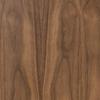 Rich brown wooden panel with natural grain pattern from Murphy Door®, showcasing their hidden door material finish.