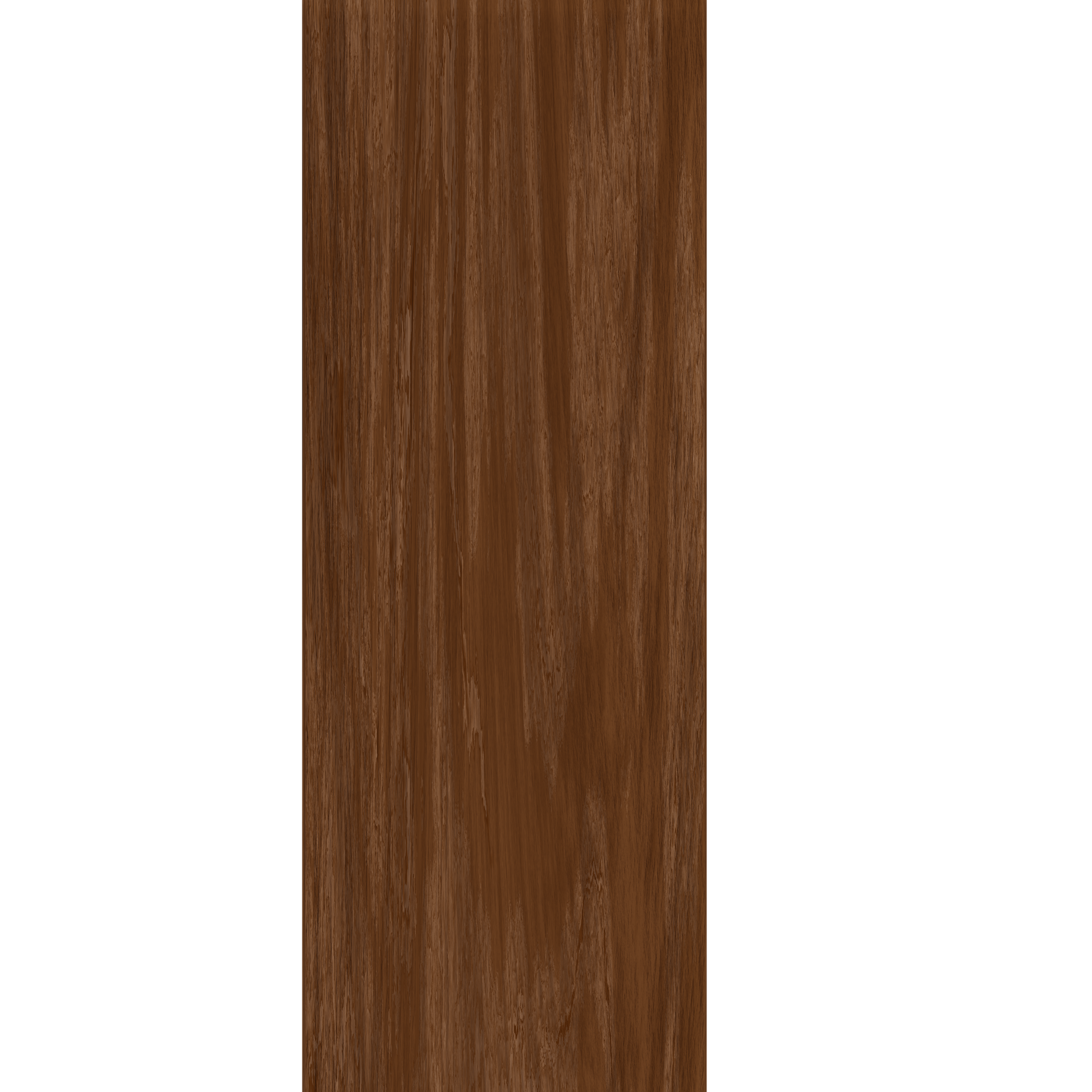 Murphy Door® hidden door sample featuring black, brown wood grain, and dark brown vertical panels.