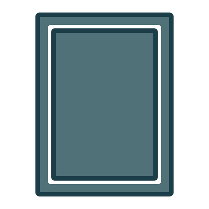 Upper Inset Slab Cabinet Door (White Oak) (Single Door) — style icon