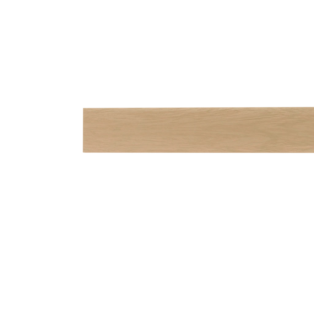 Murphy Door® light oak wood panel with natural grain, for a hidden door or wall solution.